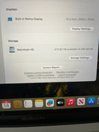 MacBook Pro 2020 13鈥?M1 w 8 G Memory* Charger included 6P37