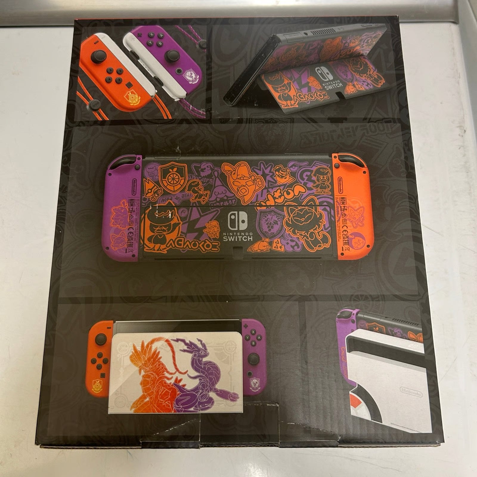Nintendo Switch OLED Model: Pokemon Scarlet & Violet Edition Japanese USA new 5G27