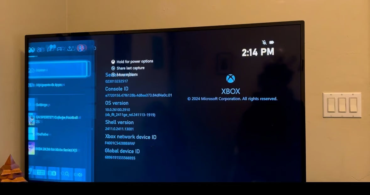 Xbox Series S 1 TB 2A83