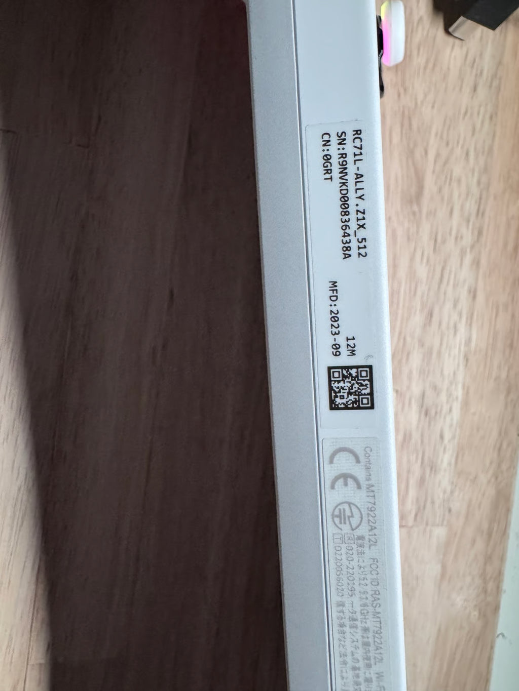 ASUS rog ally z1 extreme 3H57