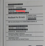 MacBook Pro 2019 Brand New Sealed 7G66