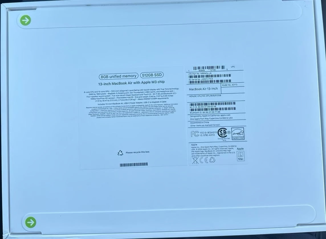 MacBook Air 2L27