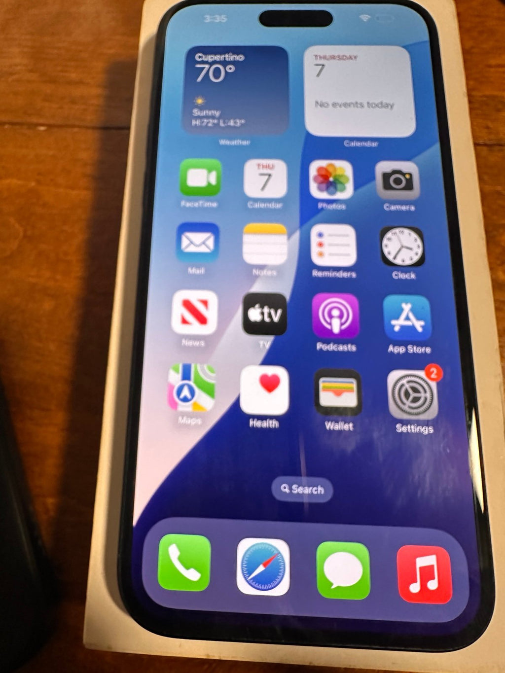 iPhone 15 Plus 128GB Black Titanium -Carrier Unlocked- Clean IMEI iCloud Off 7B63