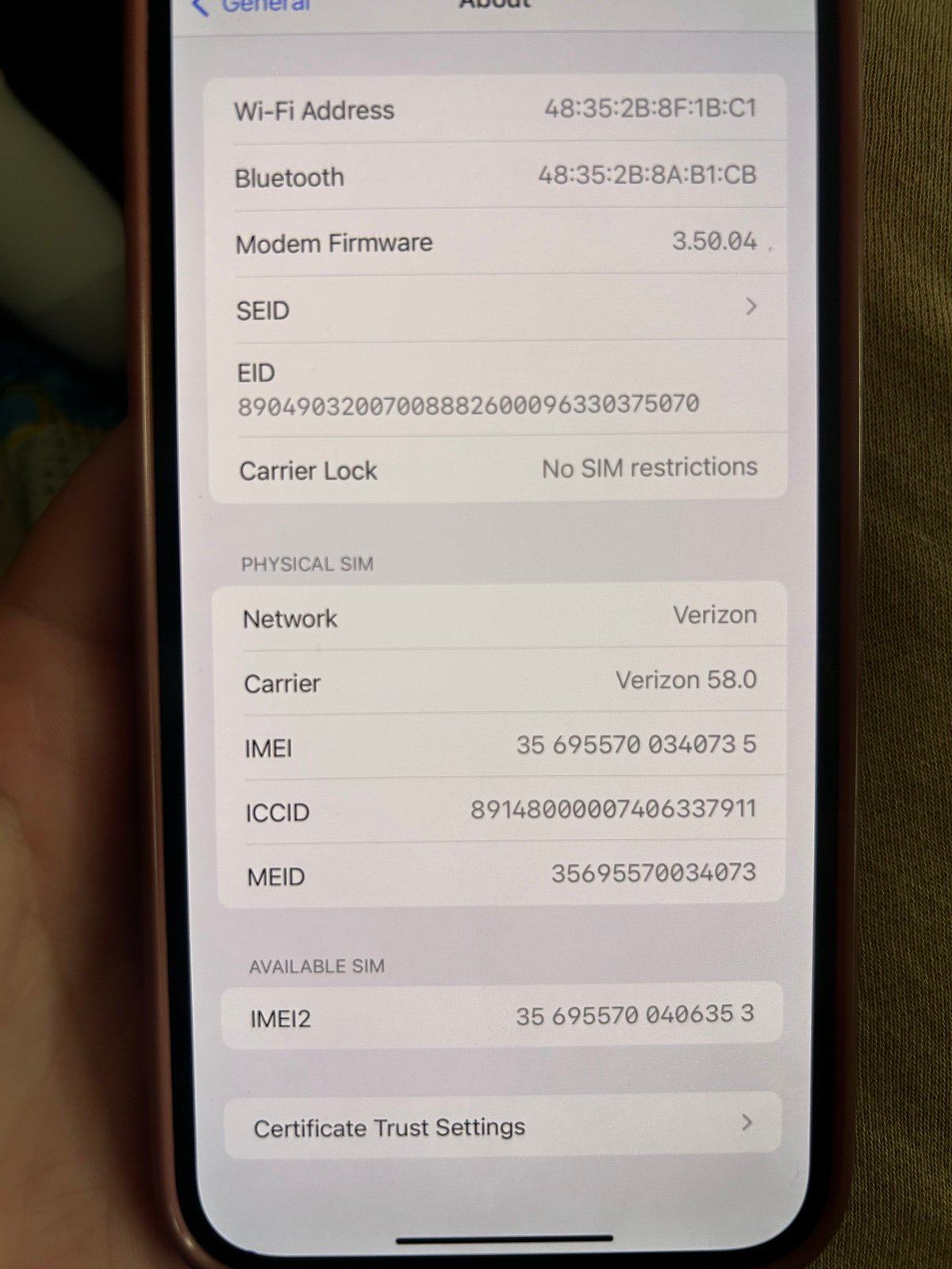 Apple iPhone 13 Pro Max 256GB 8N71