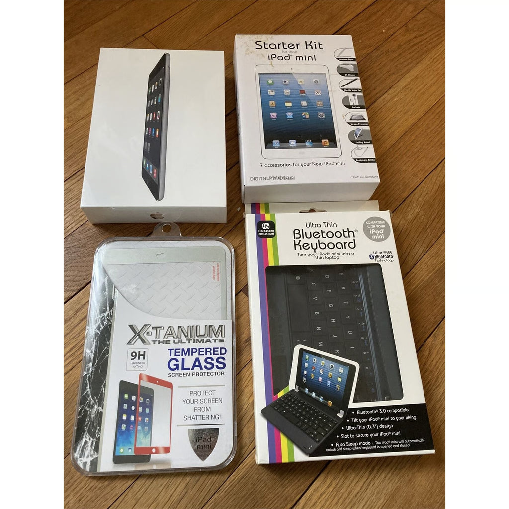 Apple iPad Mini 16GB Wi-Fi - Space Gray (MF432LL/A) Lot 5F55