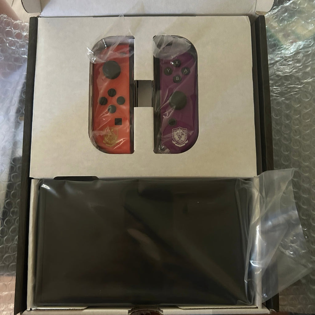 Nintendo Switch OLED Model: Pokemon Scarlet & Violet Edition Japanese USA new 5G27