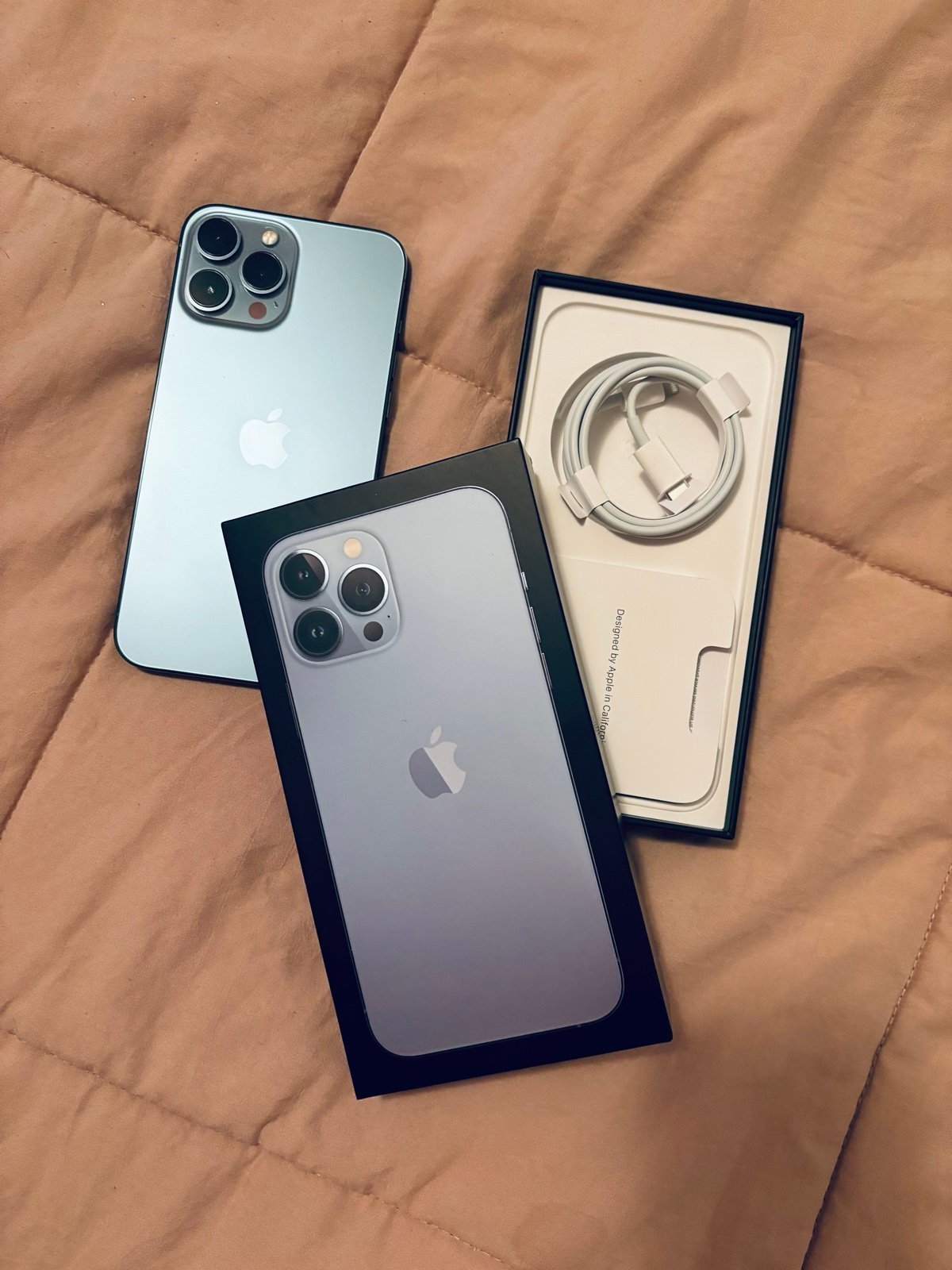 BRAND NEW CONDITION Iphone 13 PRO max iphone unlocked 128gb 1E27