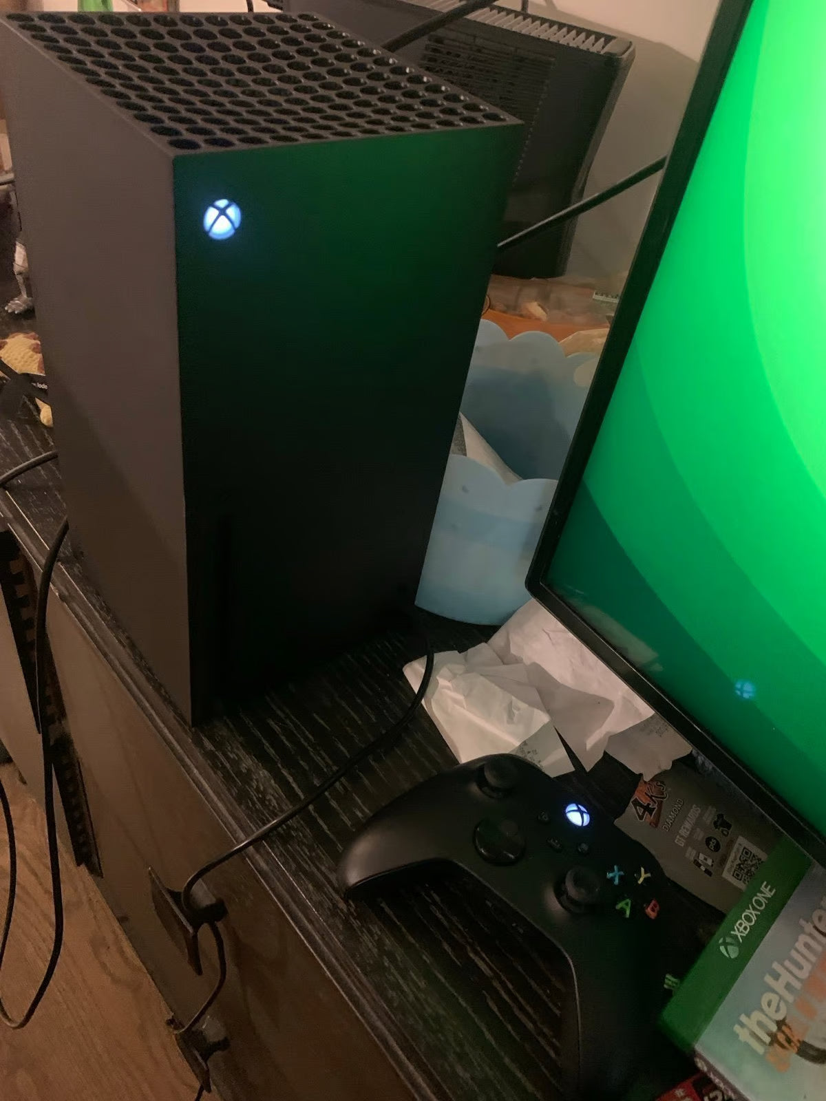 Microsoft Xbox Series X 1TB Console Black/White 1V55