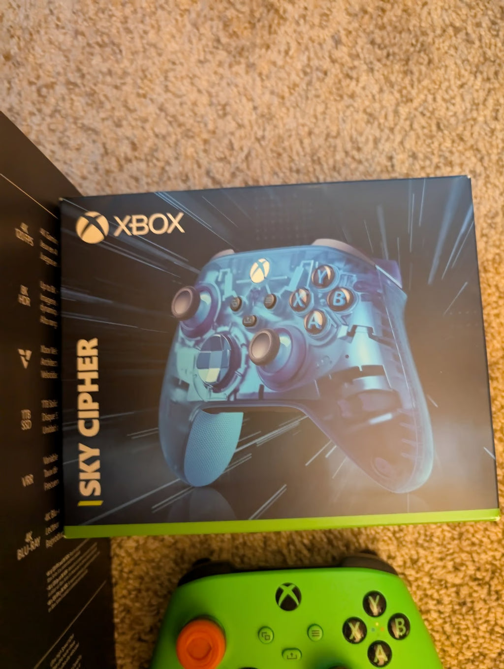 Xbox Series X with 2 extra controllers mint in box like new 3Z75