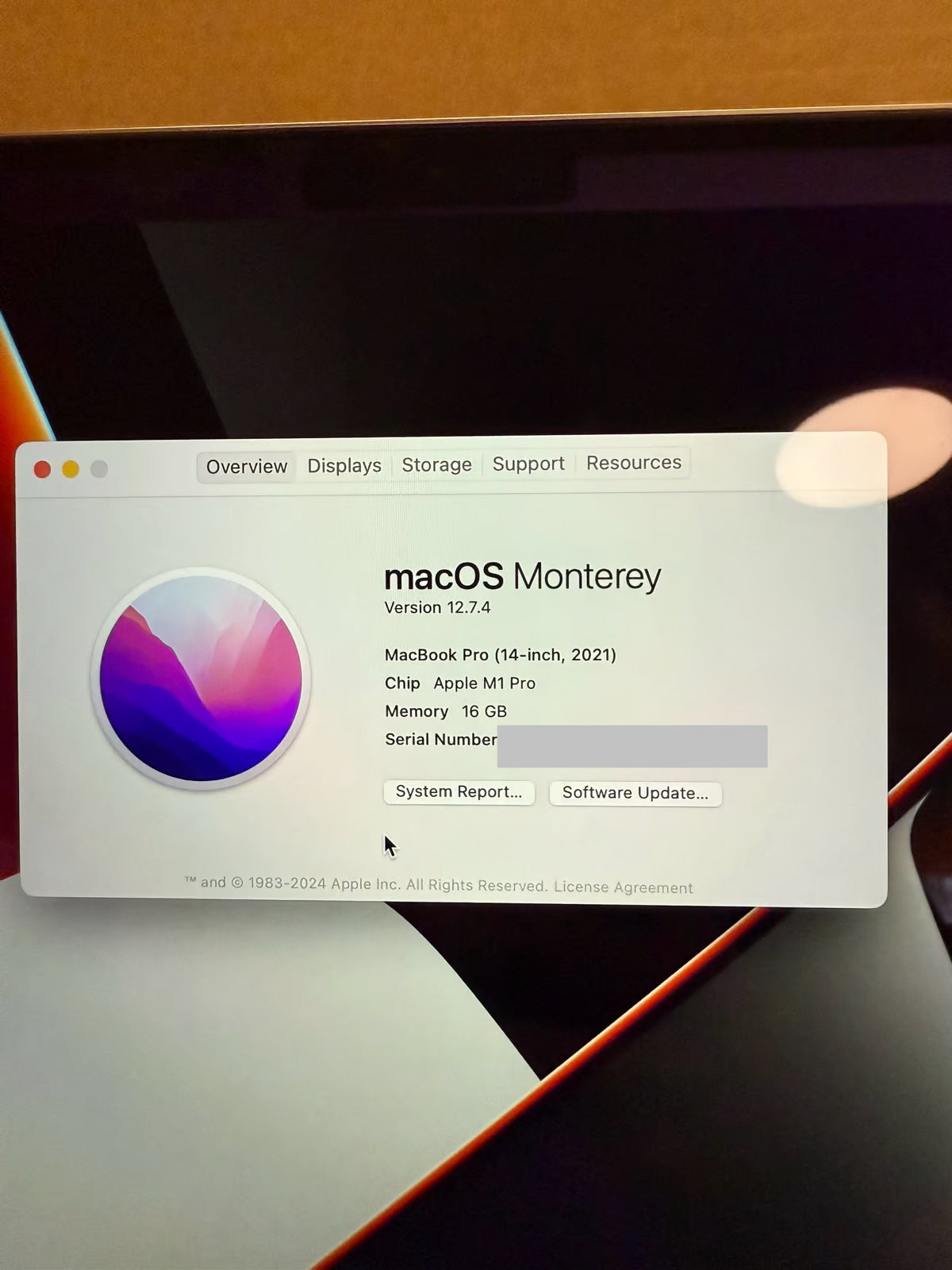 MacBook Pro Late 2021 14鈥?8U15
