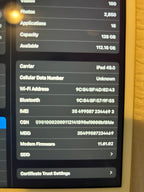 iPad mini 4th generation Gold 128 GB 9M78