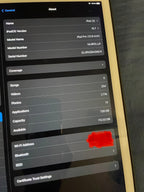 WIFI ONLY 1st Gen iPad Pro 12.9�?Screen 128GB Gold + 1st Gen Pencil + More! 7D66