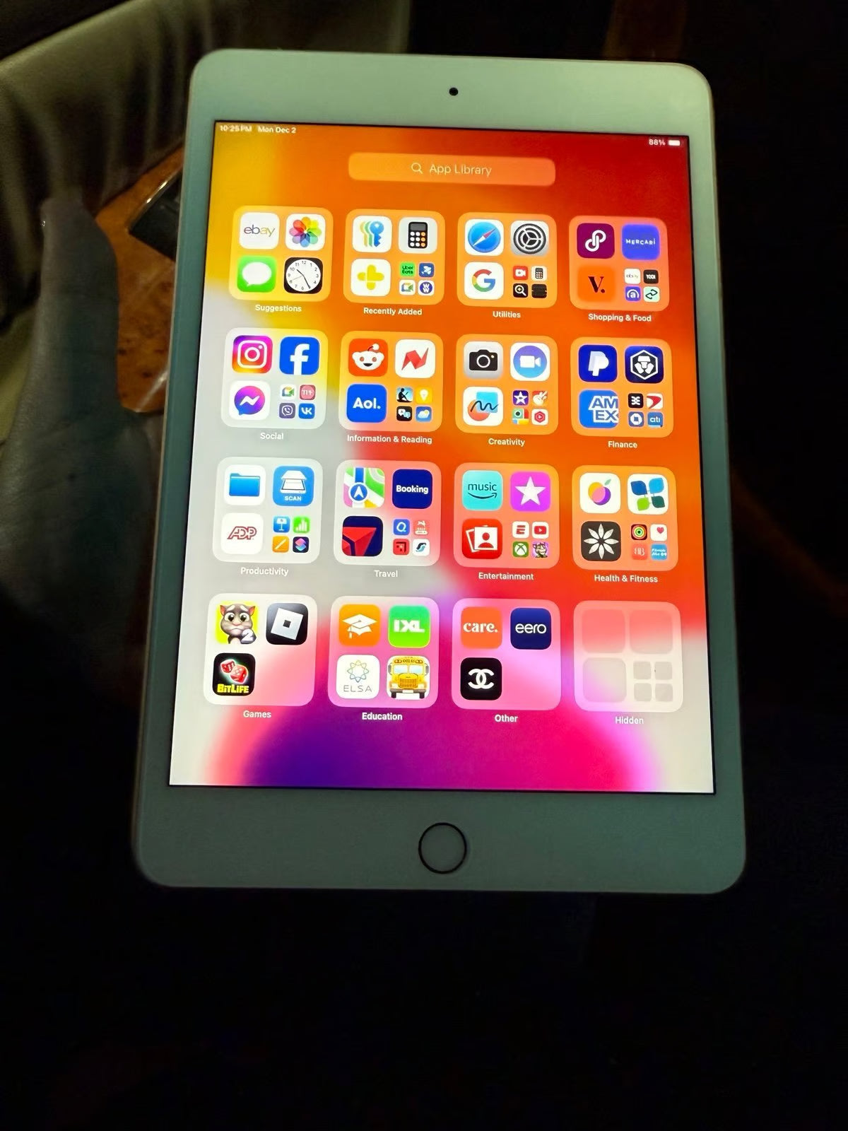 Apple IPad mini 5th gen 256gb cellular WiFi 7C55