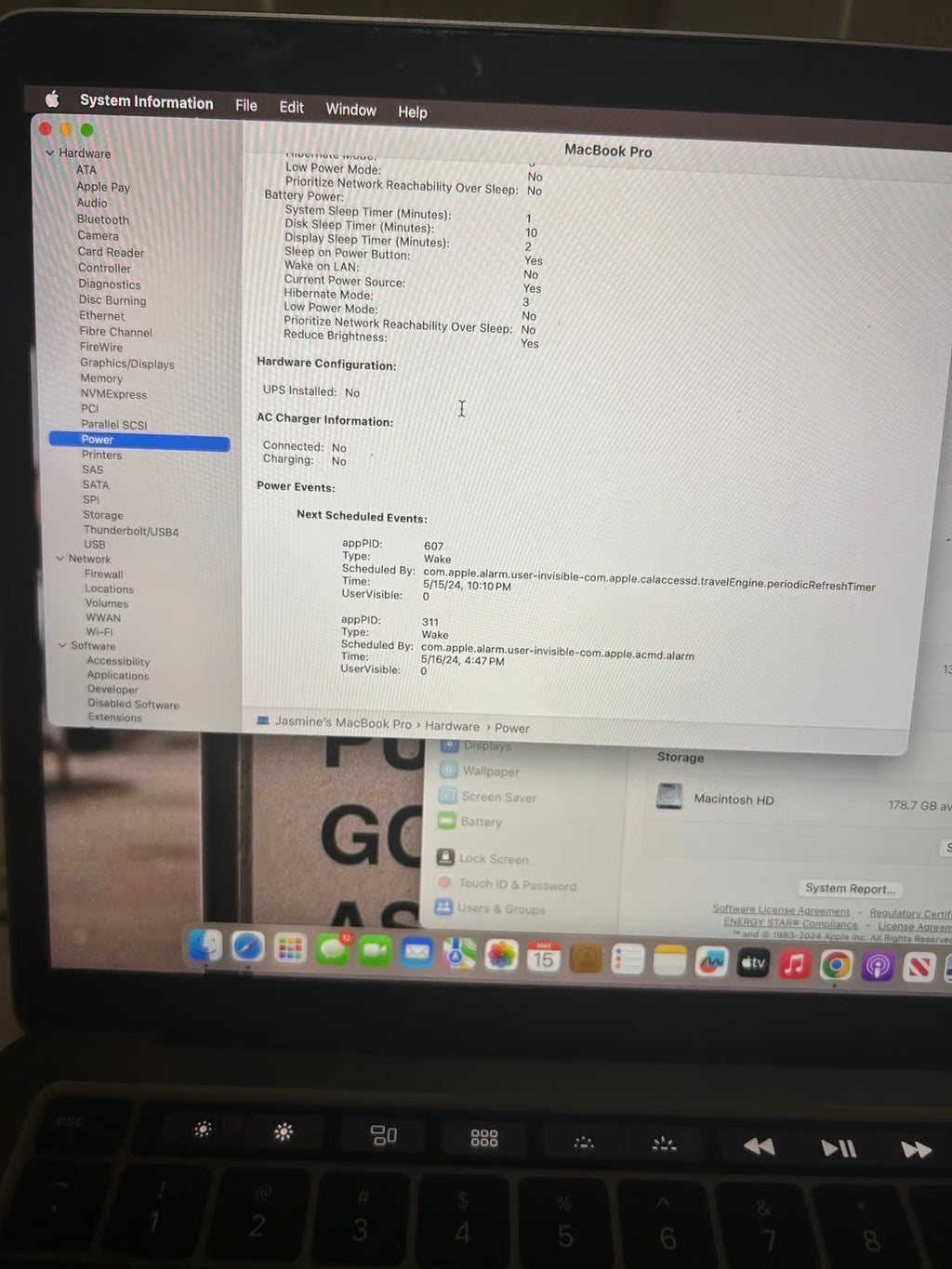 Apple Macbook Pro 13.3"" Space Gray M2 8GB RAM 256GB SSD - 2022 3N77