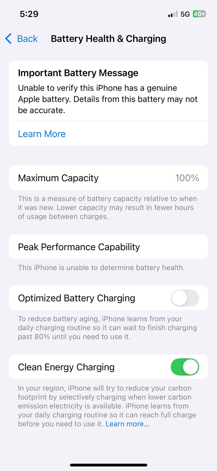 Apple iPhone 12 256GB Carrier Unlocked Black 5R58