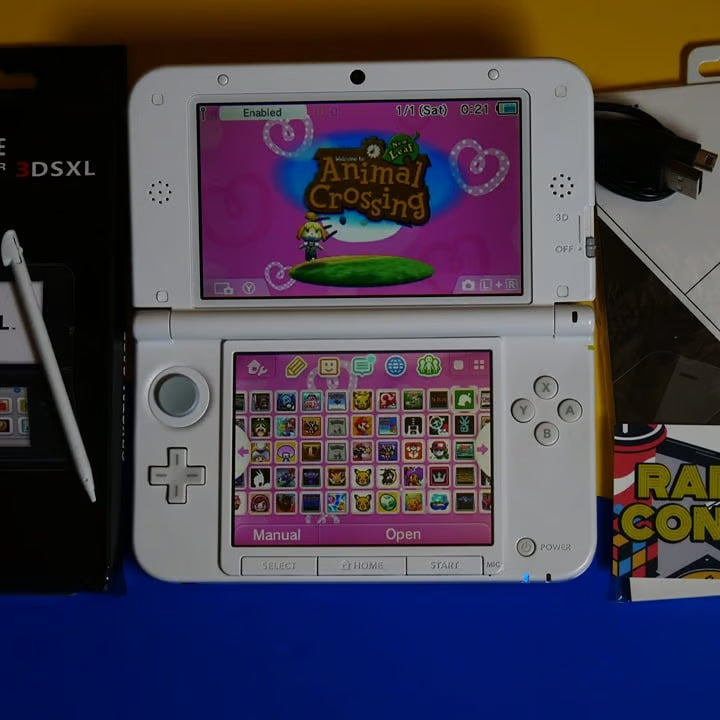 Nintendo 3DS XL Pokemon Yellow (Pikachu) Edition W/ Box, 32GB & 70+ Games