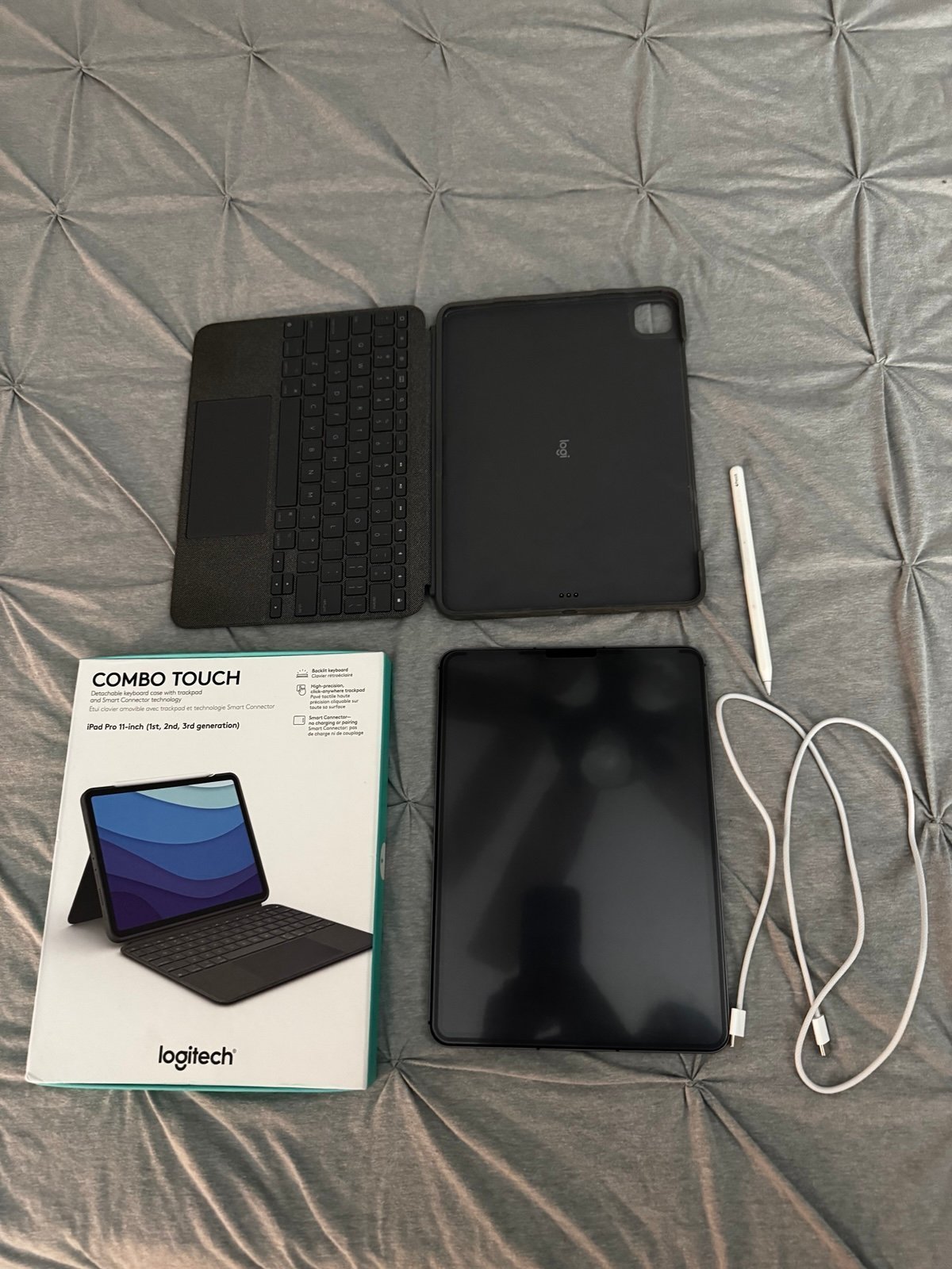 iPad Pro 11 inch M1 128 GB Space Gray Wi-Fi + Cellular 7Z59