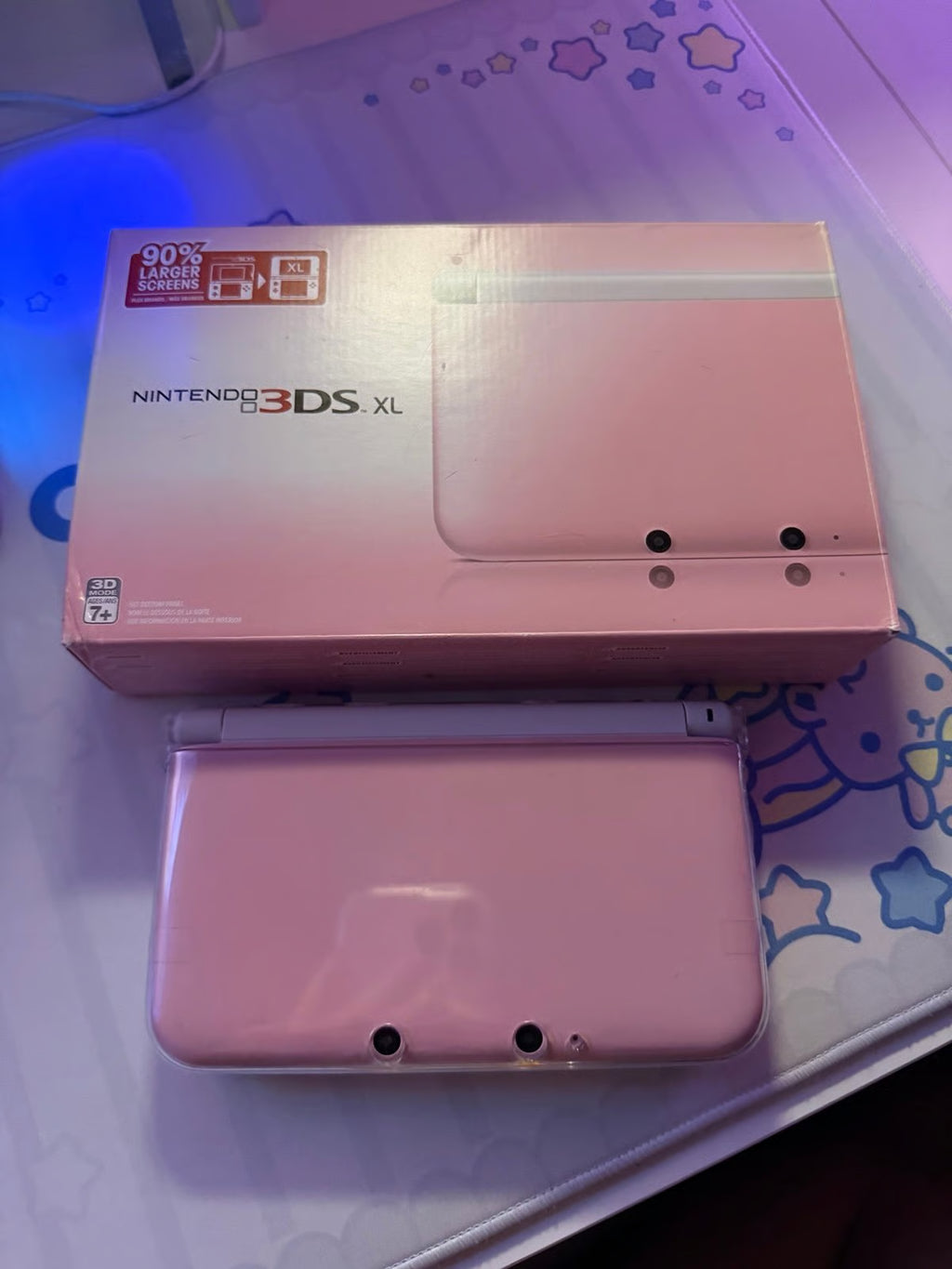 Nintendo 3ds xl PINK + games