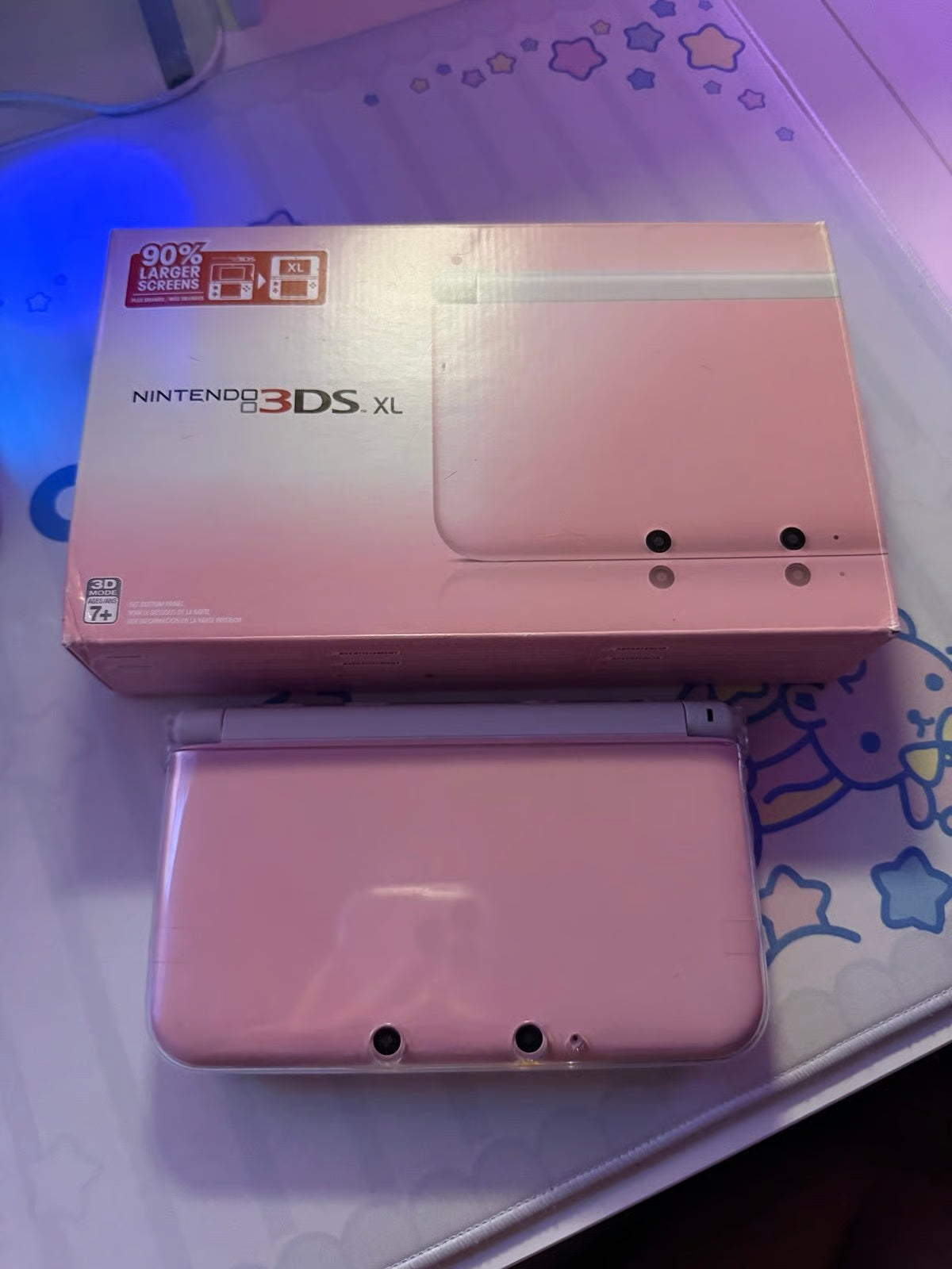 Nintendo 3ds xl PINK + games