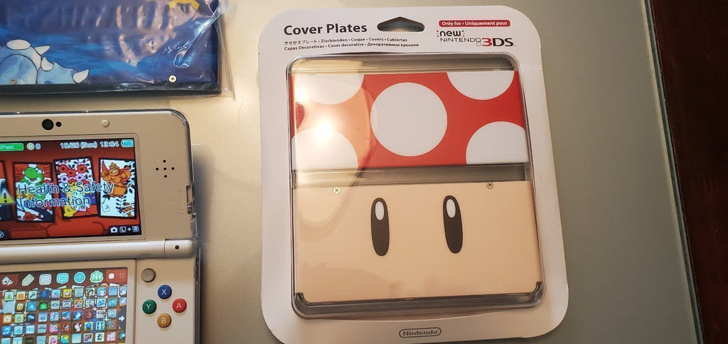 Dual IPS NEW Nintendo 3DS Pok茅mon 20th Anniversary Edition & NIB Cover Plates