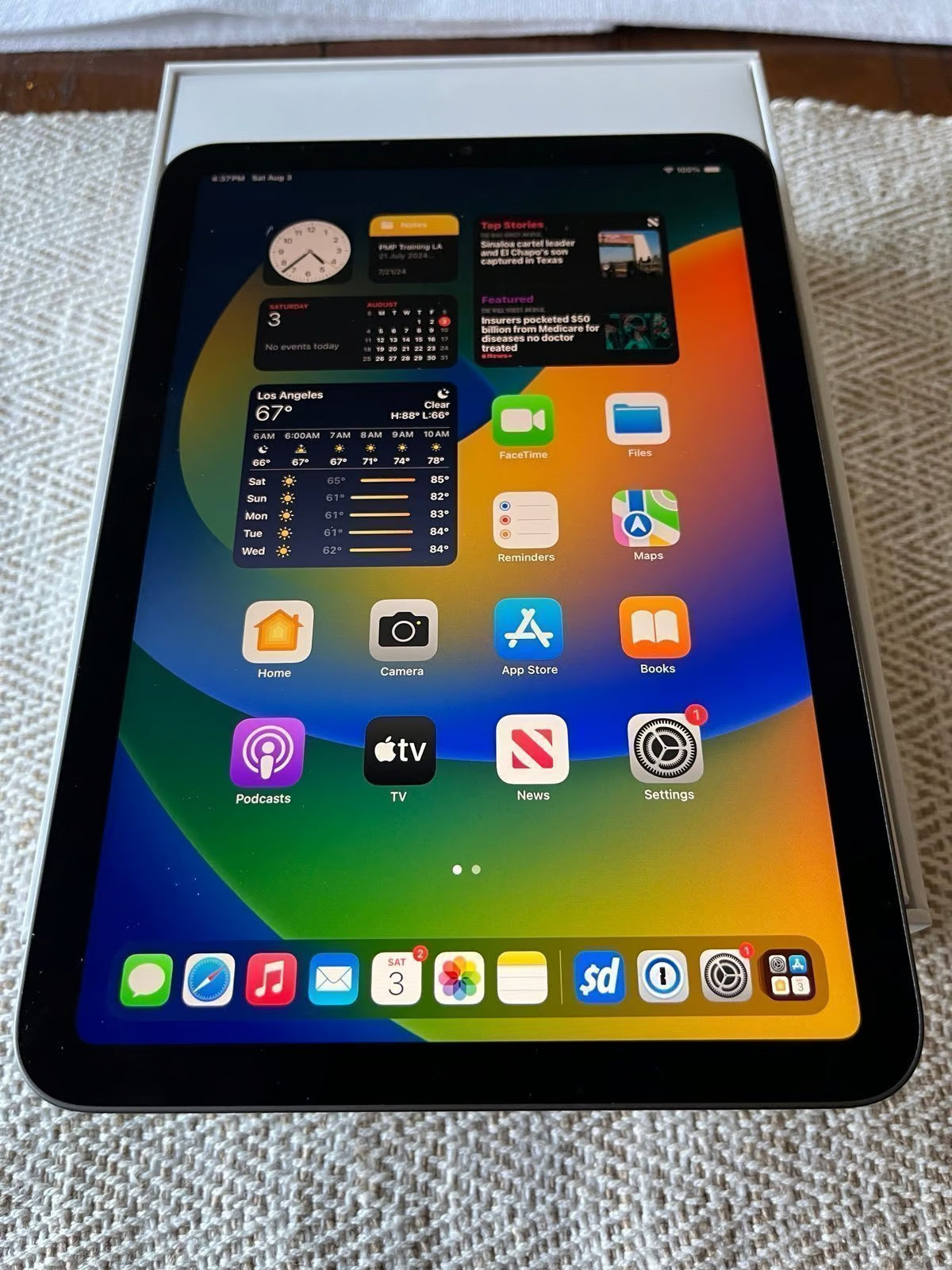 Apple iPad Mini 6th Generation with AppleCare 9Z27