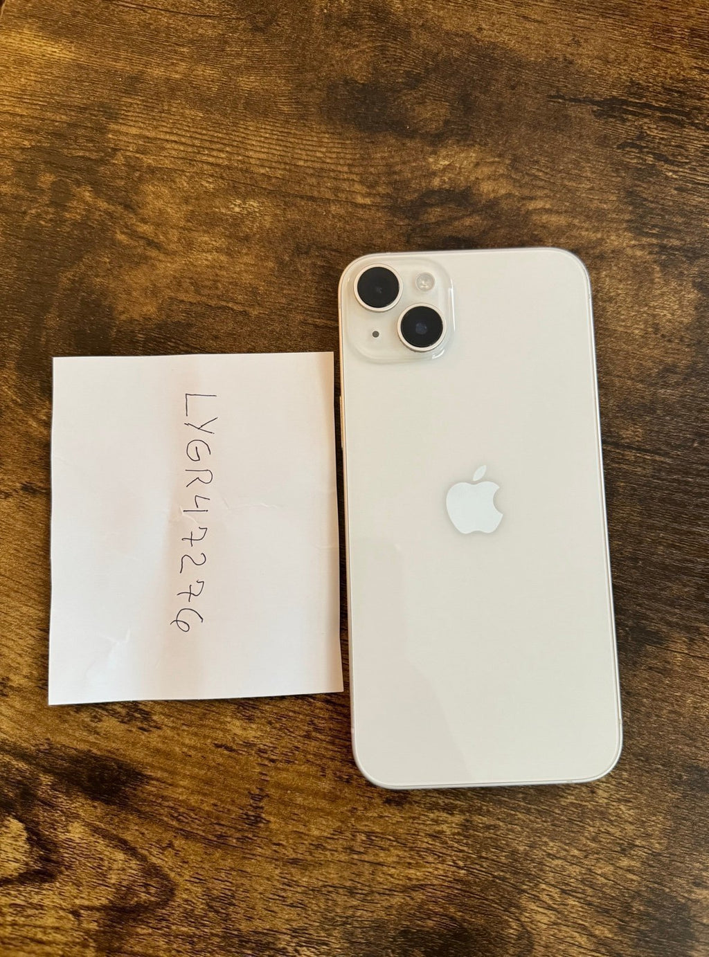 Apple iPhone 14 Plus 256 GB in Starlight (UNLOCKED) 1X55