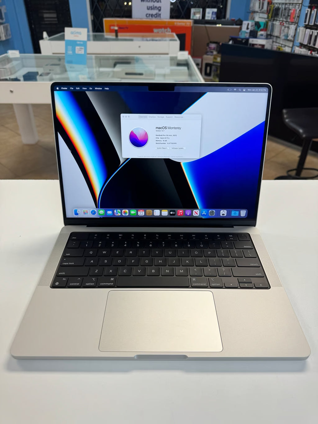 MacBook Pro 14inch M1 Pro Silver New with Final Cut Pro & Logic Pro x 3Z57