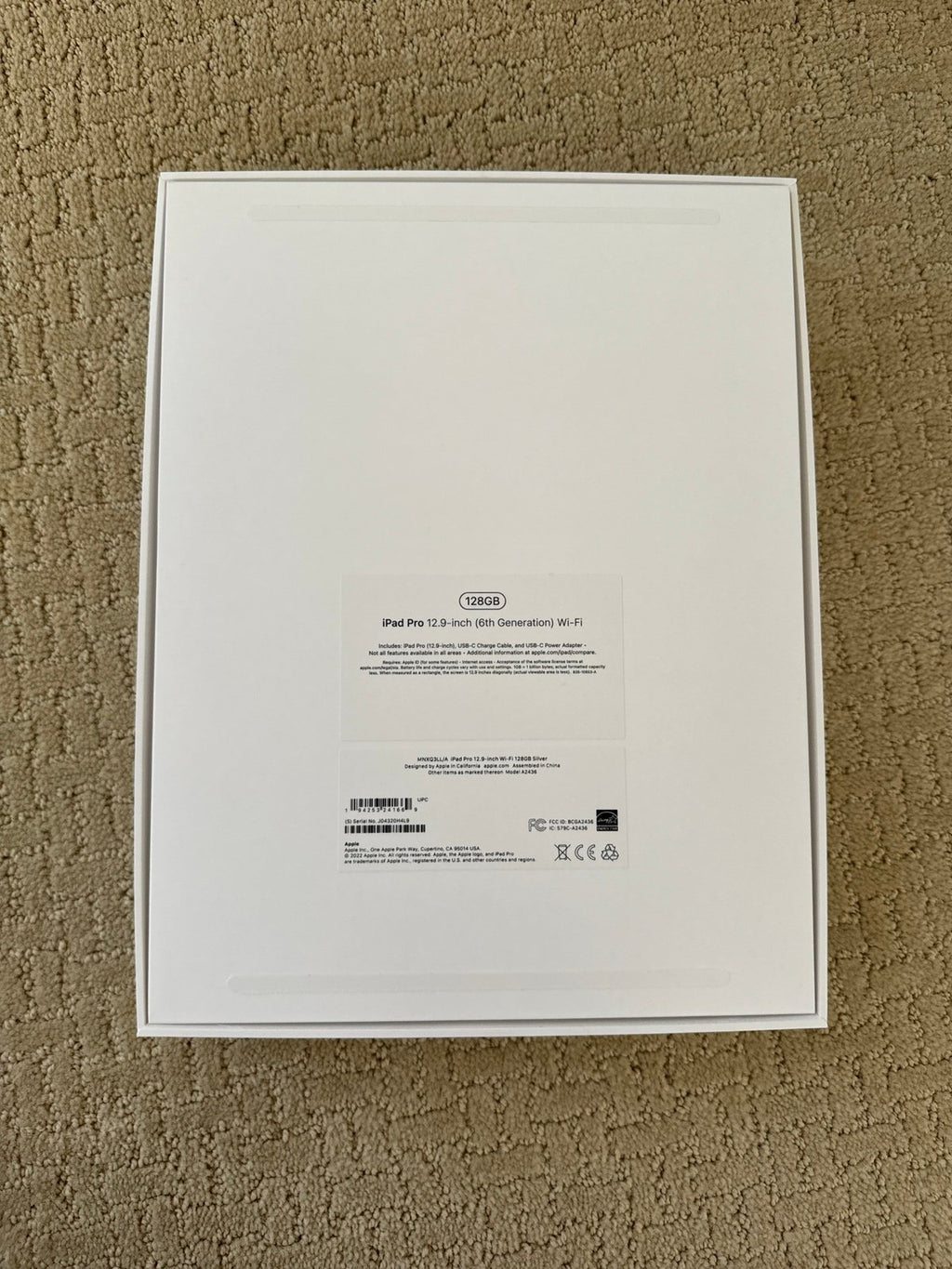 Apple iPad Pro 12.9 inch (6th Generation) 3E68