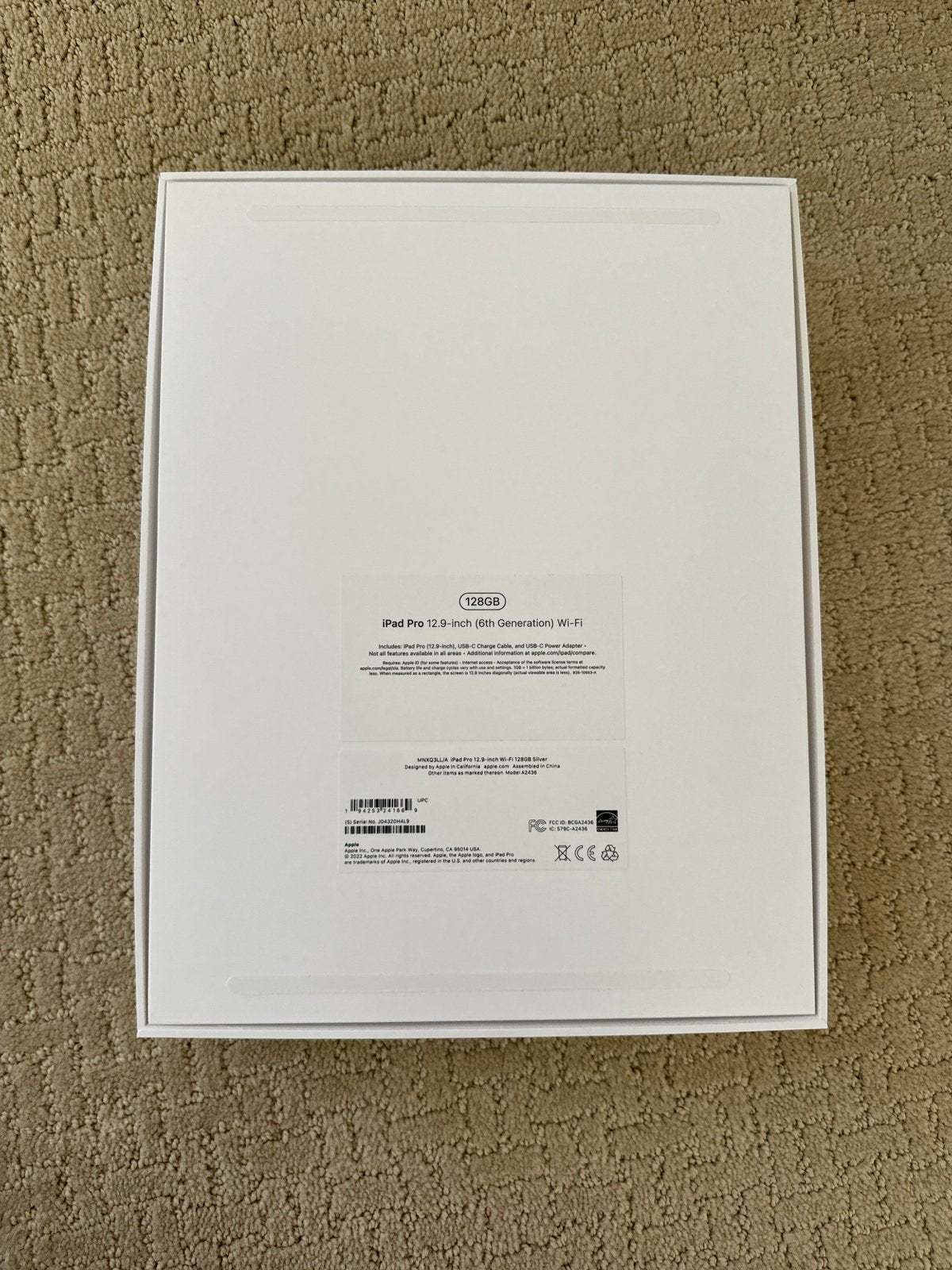 Apple iPad Pro 12.9 inch (6th Generation) 3E68