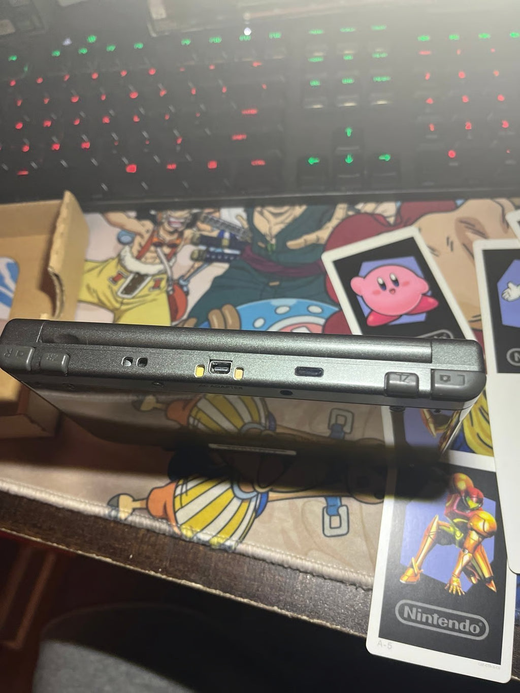 Nintendo, New 3DS XL, Hyrule Launch Edition, Gold Handheld System, Complete, CiB