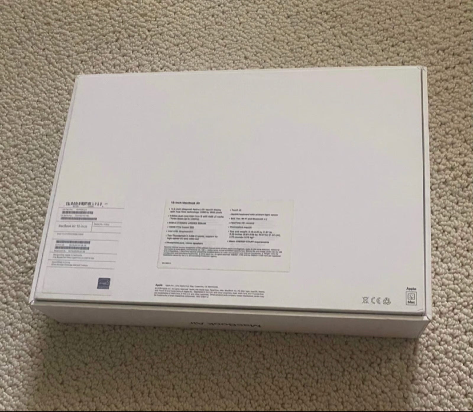 MacBook Air 2018 3R17