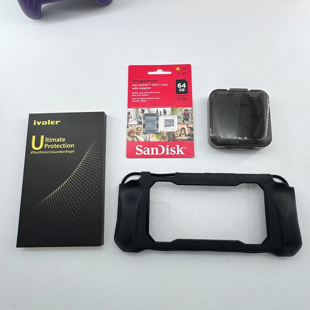 Nintendo Switch OLED Console Gamers Bundle with RGB Wireless Controller and MORE 3K19