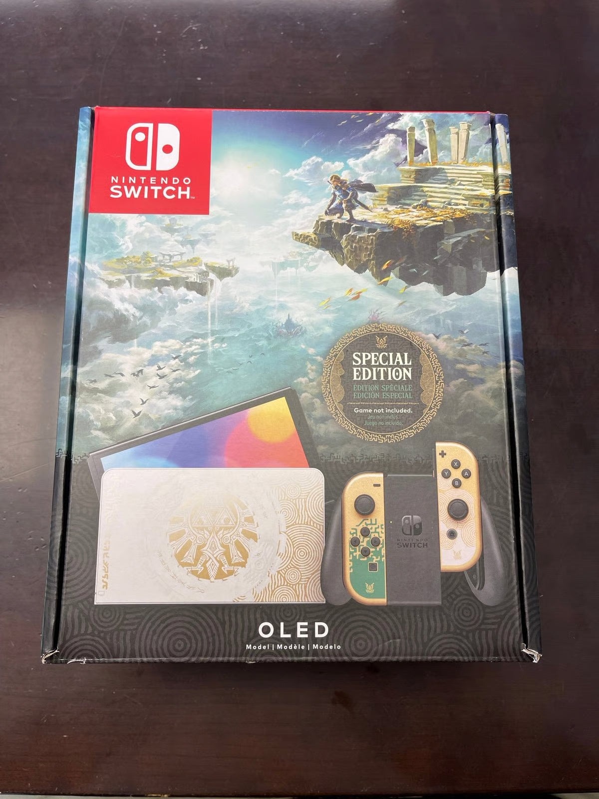 Nintendo Switch OLED Tears of the Kingdom edition. Game not included. 2O59