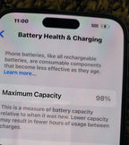 Pristine Unlocked Apple iPhone 14 Pro Max 256gb Purple & Cases 5M19