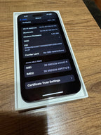 Apple iPhone 14 Pro Max 128 GB Deep Purple Unlocked 7X17