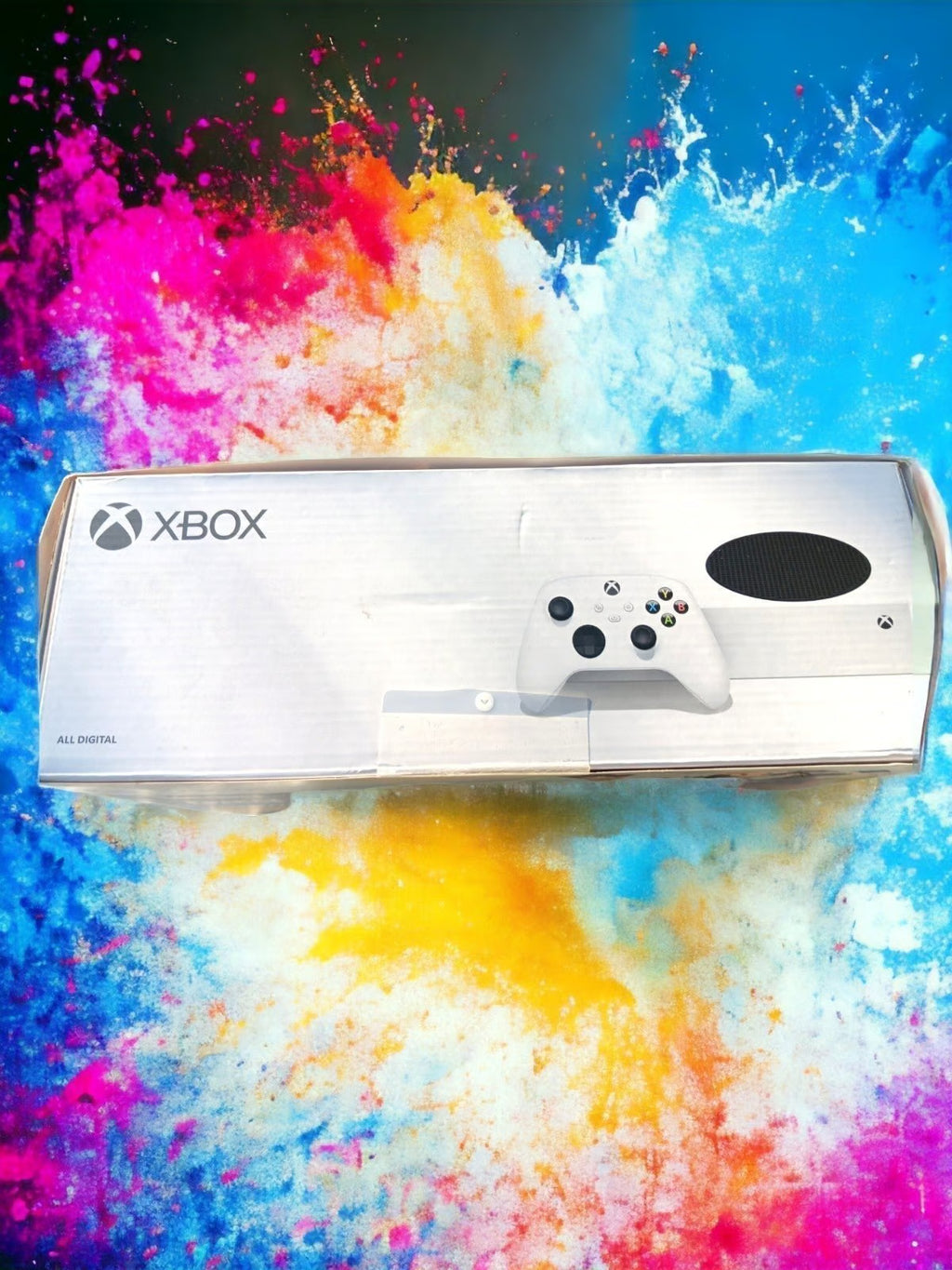 Microsoft Xbox Series S Gilded Hunter Bundle 512GB Video Game Console White Seal 9T36