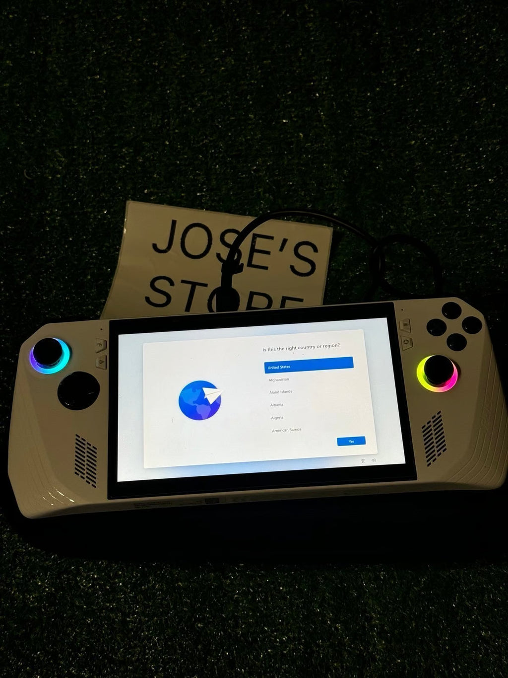 ASUS - ROG Ally 7"" 120Hz FHD 1080p Gaming Handheld - AMD Ryzen Z1 Processor - 5L56