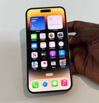 Apple iPhone 14 Pro Max 256 GB in Gold for Unlocked CRACKED BACK 2E87