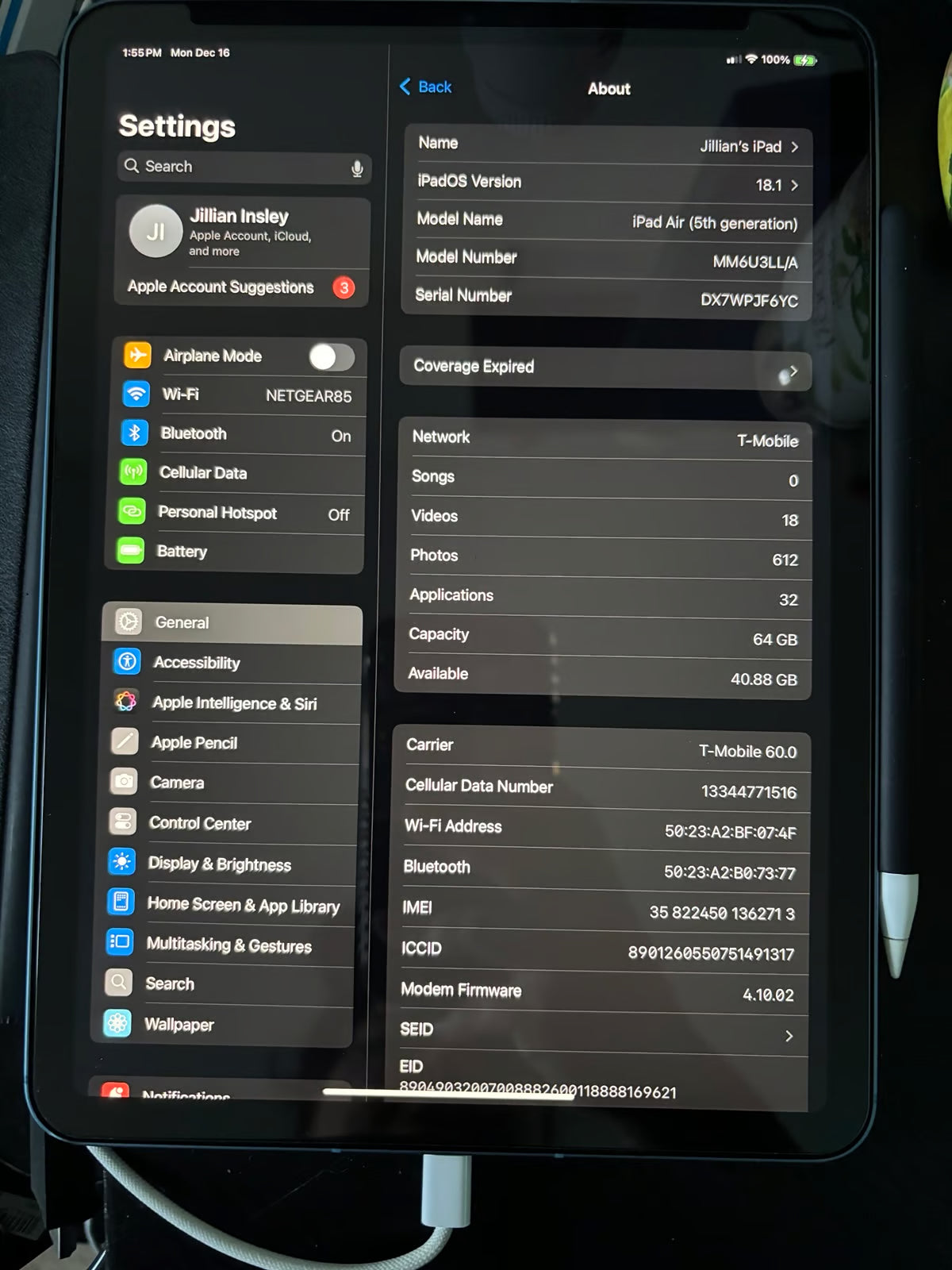 Apple iPad Air (5th generation) 9K91