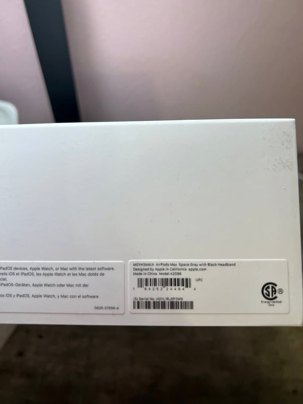 Apple AirPods Max in Space Gray 2T56