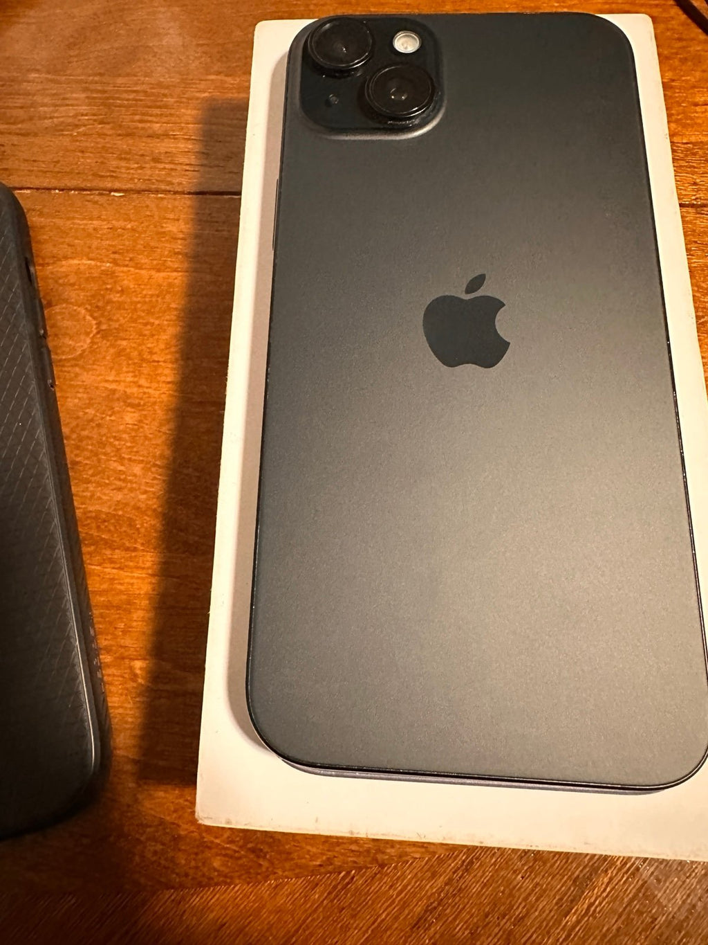 iPhone 15 Plus 128GB Black Titanium -Carrier Unlocked- Clean IMEI iCloud Off 7B63