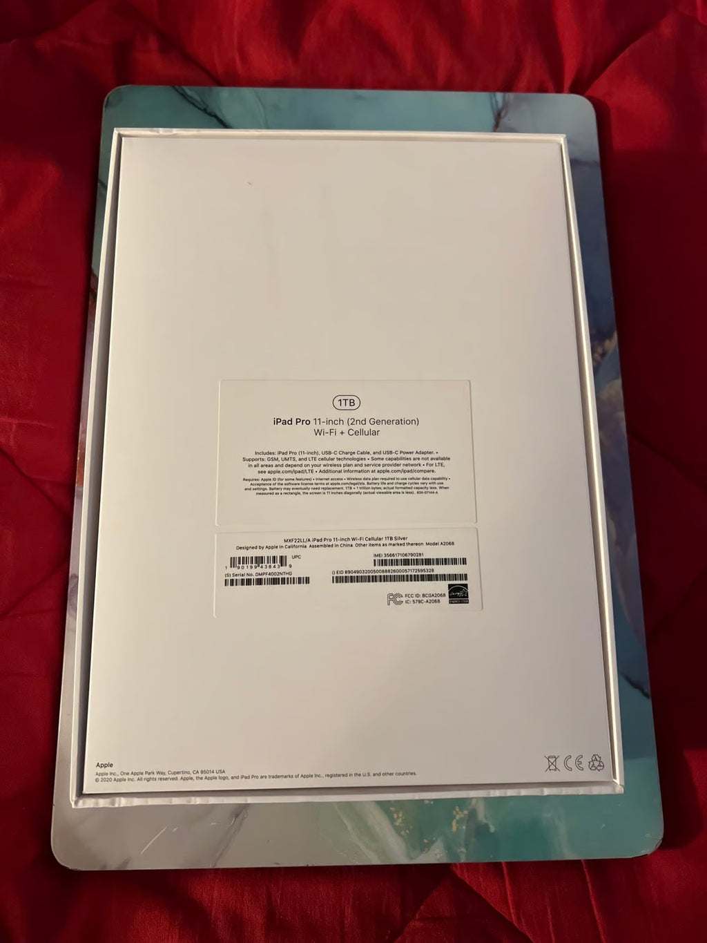 iPad Pro 11 inch 2nd gen 1TB 8F51