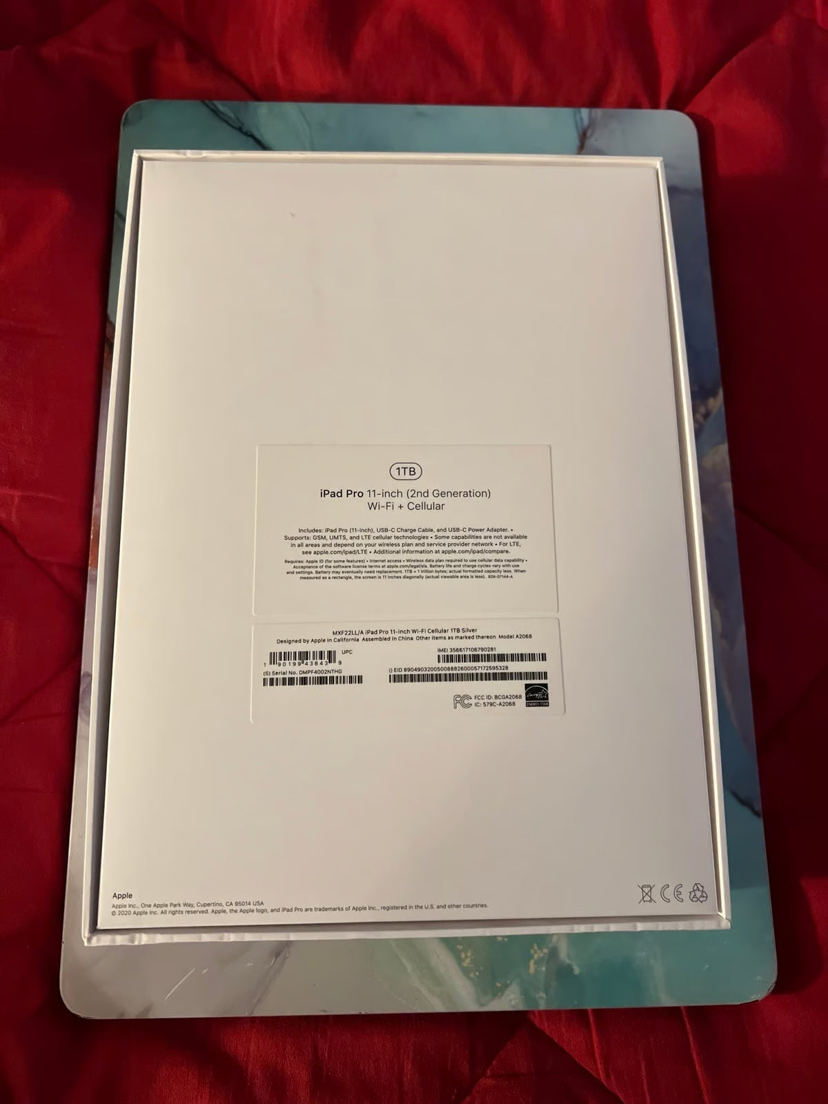iPad Pro 11 inch 2nd gen 1TB 8F51