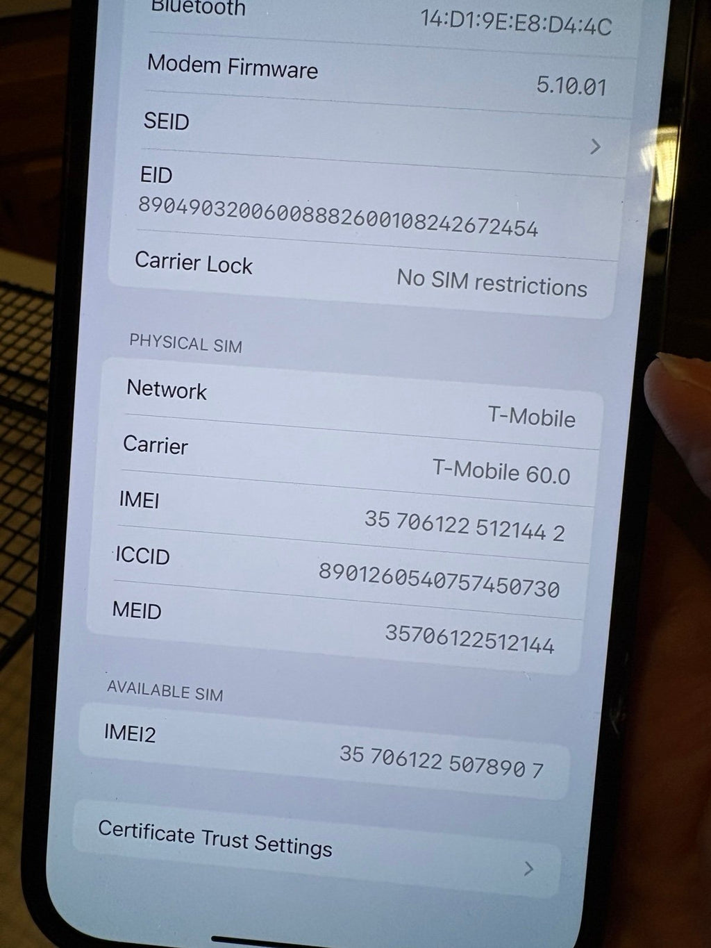 iPhone 12 Pro Max 6B61