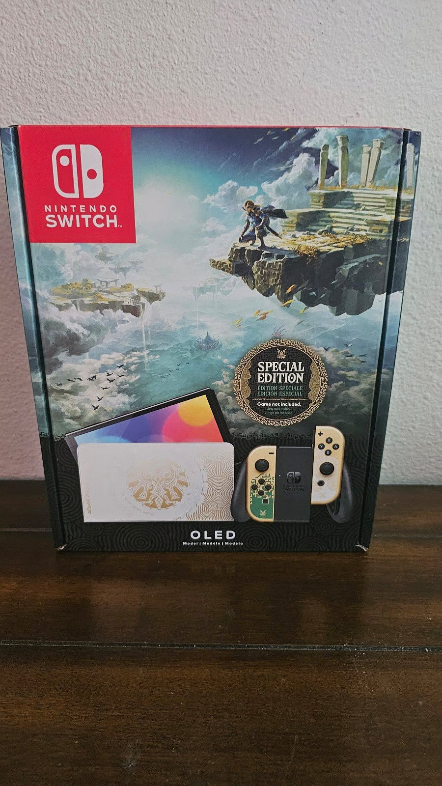 Nintendo Switch鈩?鈥?OLED Model - The Legend of Zelda:Tears of the Kingdom Editi 6X68