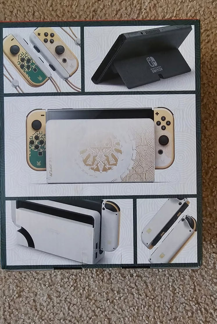 Nintendo Switch the legend of zelda tears of the kingdom console 7G63