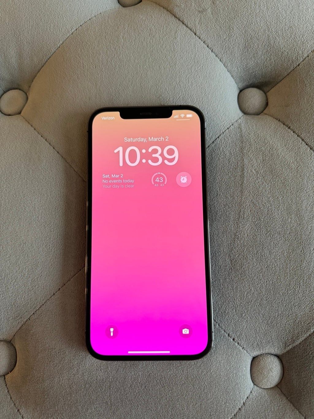 iPhone 12 Pro Max Unlocked 256 GB Graphite Great Condition 6X29