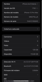 iPhone 13 Pro Max 128GB Unlocked Green 9L97