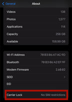 iPhone 14 Pro Max 鈥?256 GB 鈥?Unlocked 鈥?Battery 97% 6V59