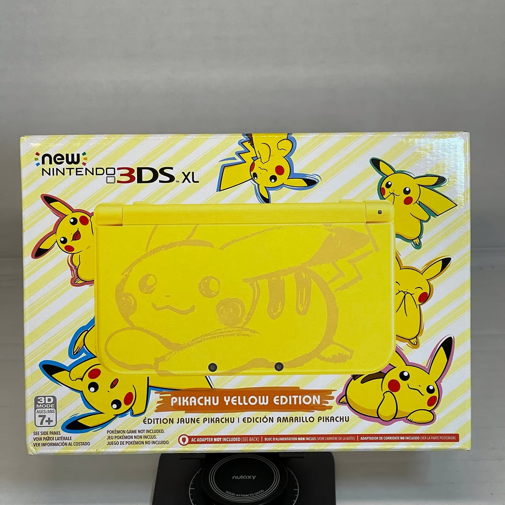 New Nintendo 3DS XL Pikachu in Yellow